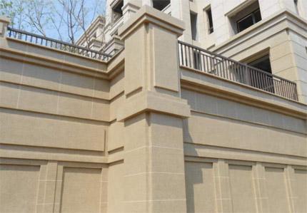 仿石涂料施工分割線有多少種？